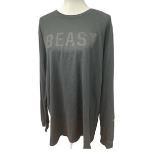 The Nike Beast Tee Mens XXL Athletic Fit Dri-Fit Long Sleeve Move Mountains Tee
